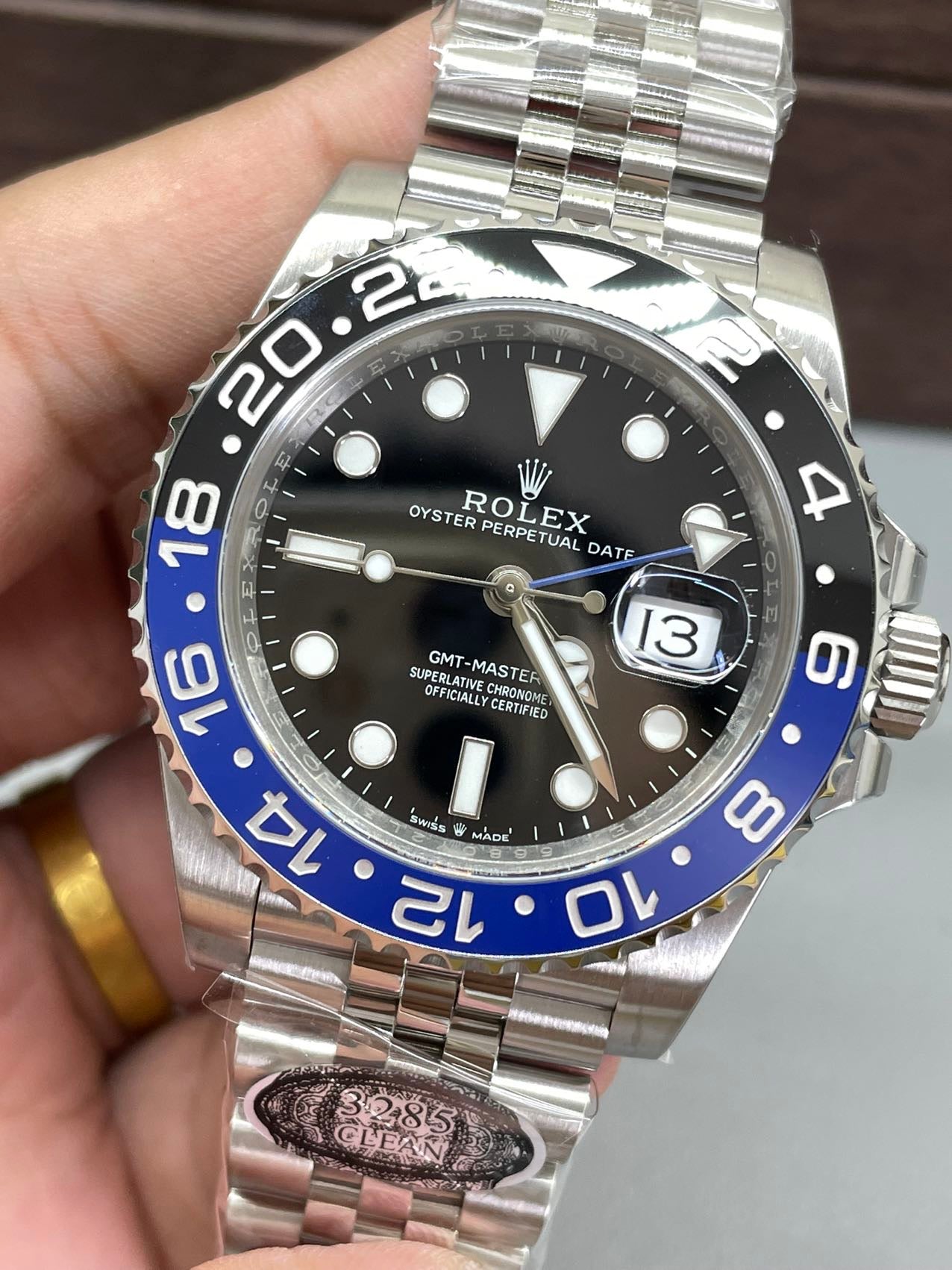 Rolex GMT Master II M126710BLNR-0002 Jubilee Strap Clean Factory V3 Aktuelles Bild