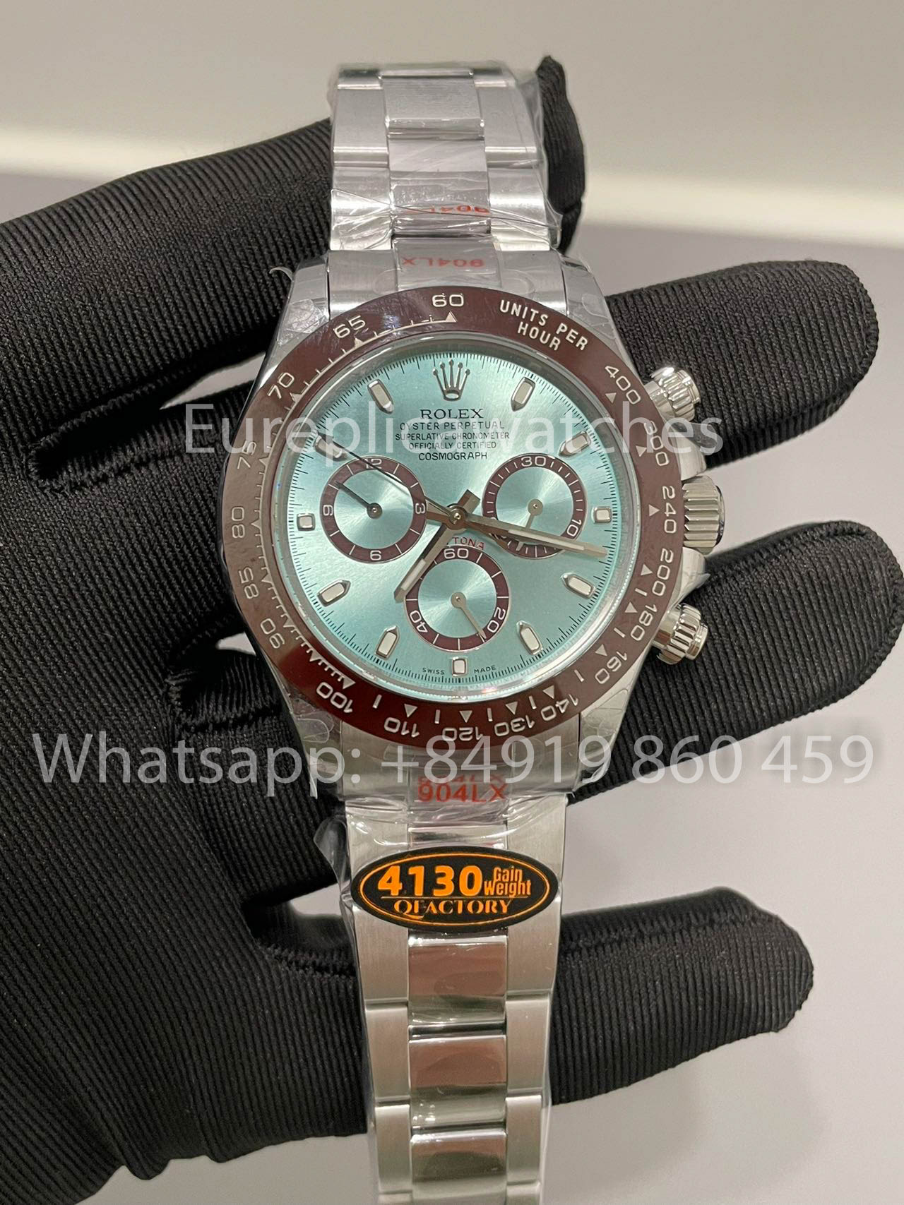 Rolex Cosmograph Daytona m126506-0001 Bester Klon QF Fabrikversion mit Gegengewicht