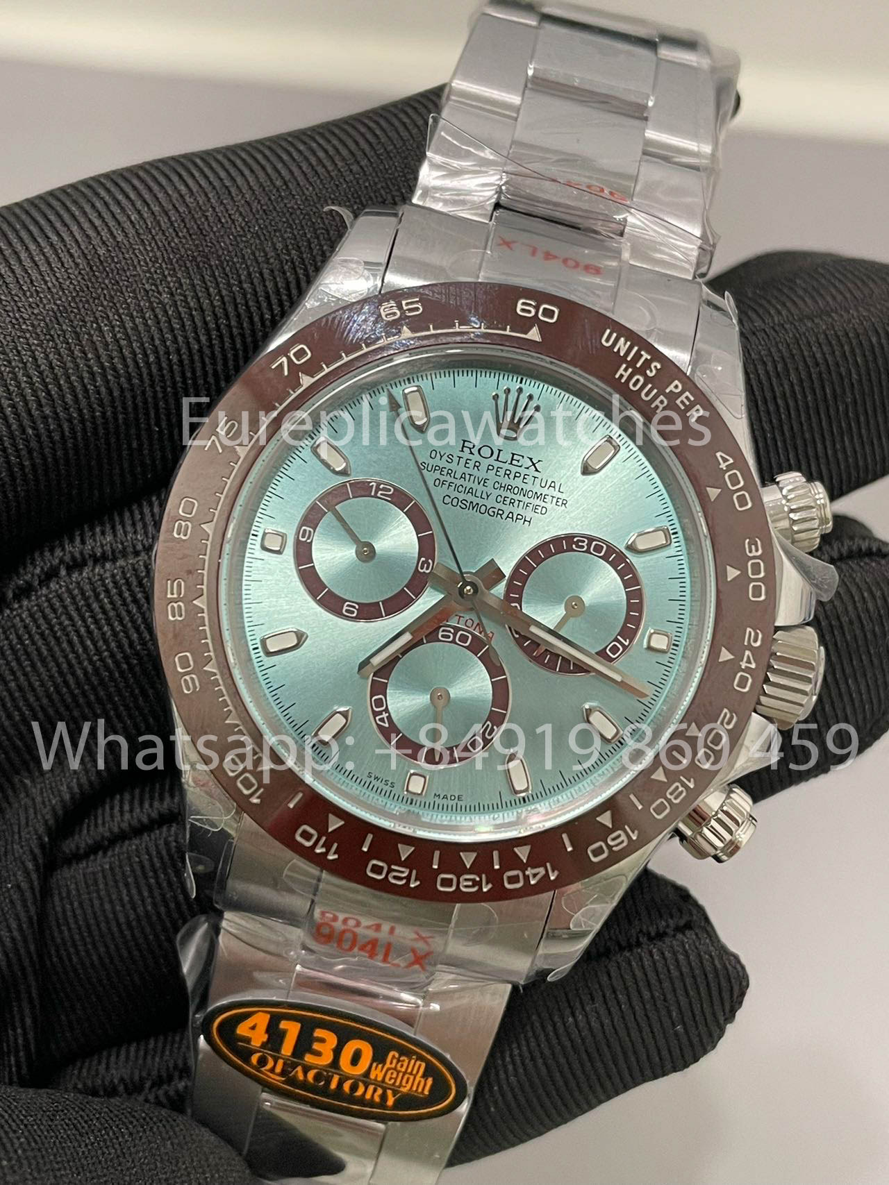 Rolex Cosmograph Daytona m126506-0001 Bester Klon QF Fabrikversion mit Gegengewicht
