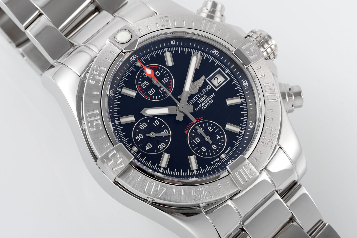 Breitling Avenger II Chronograph Edelstahl 1:1 Bester Klon EF Factory