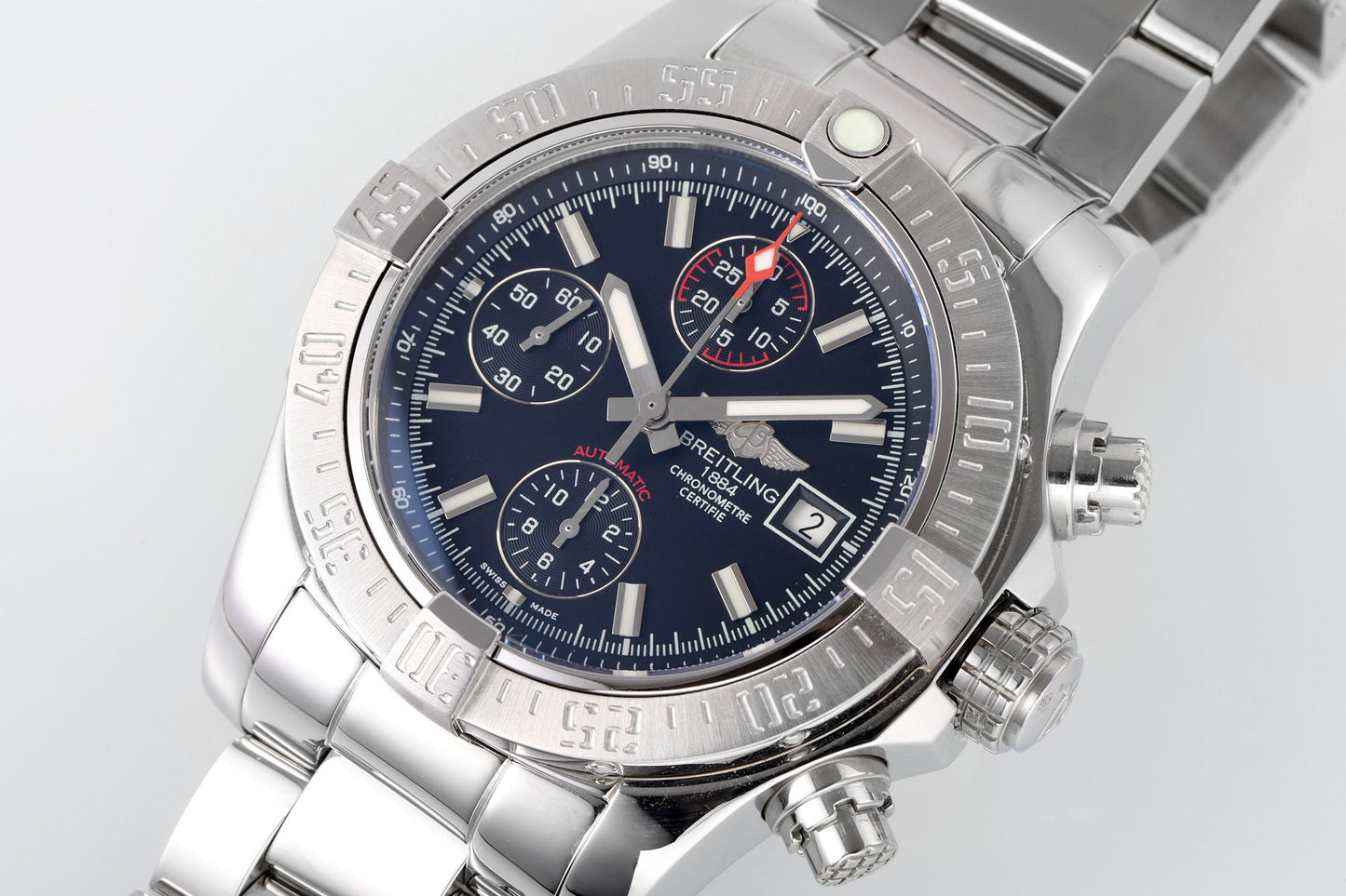 Breitling Avenger II Chronograph Edelstahl 1:1 Bester Klon EF Factory