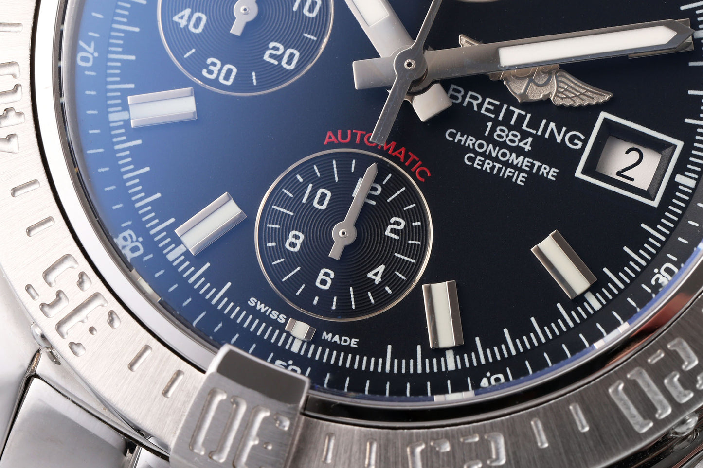 Breitling Avenger II Chronograph Edelstahl 1:1 Bester Klon EF Factory