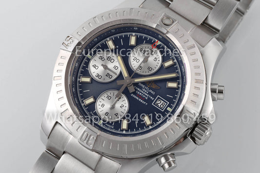Breitling Colt A57035 Edelstahl 1:1 Best Clone EF Factory blaues Zifferblatt