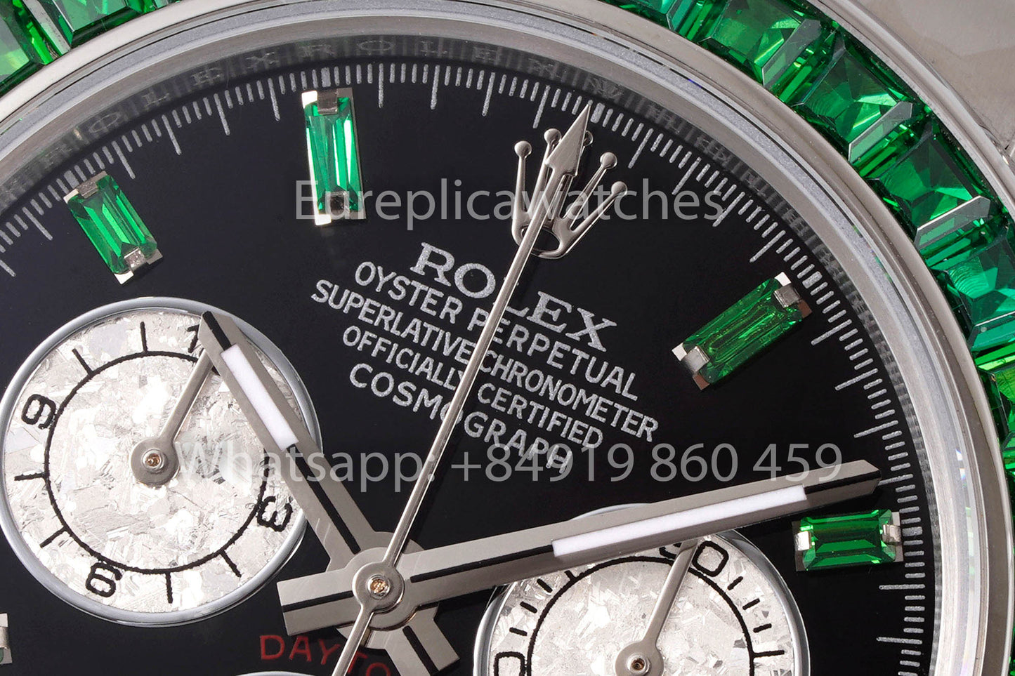 Rolex Daytona Rainbow Green Bezel 40mm 1:1 Best Clone EF Factory SS
