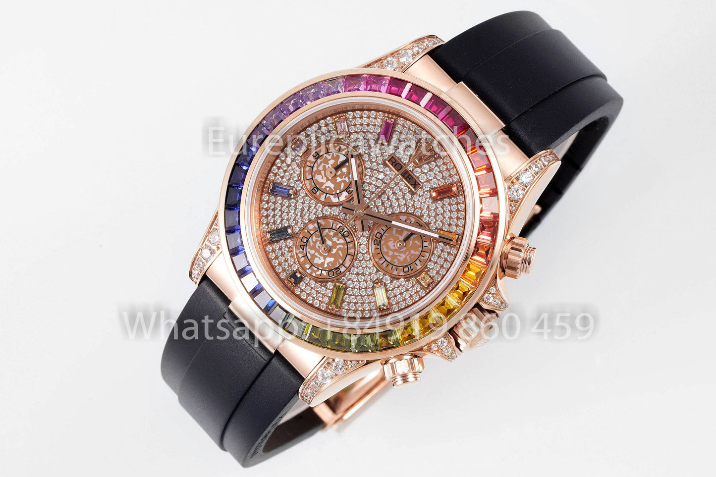 Rolex Cosmograph Daytona Rainbow 116515LN-0015 EF Factory 1:1 Meilleur clone