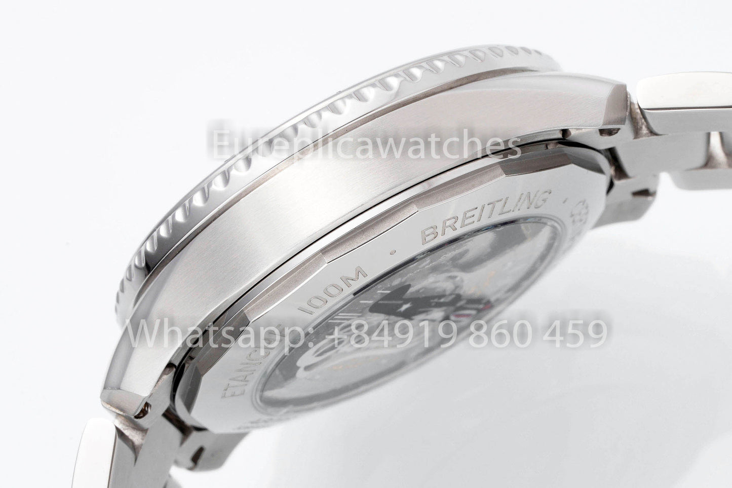 Breitling Aviator 8 Ab01192a1l1a1 Cadran Vert 1:1 Meilleur Clone EF Factory Acier Inoxydable