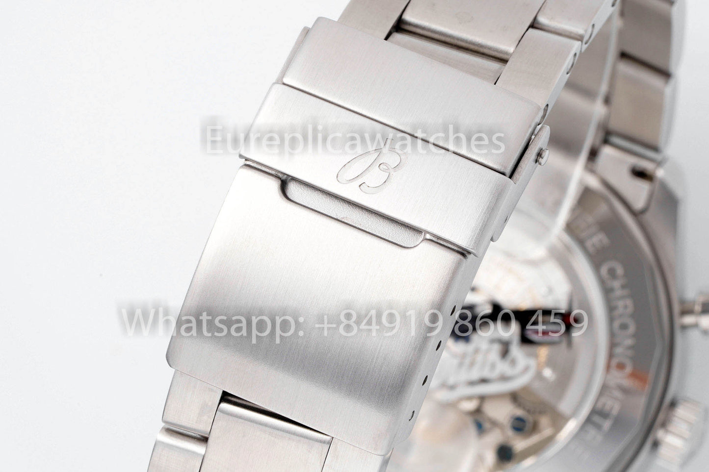 Breitling Aviator 8 Ab01192a1l1a1 Cadran Vert 1:1 Meilleur Clone EF Factory Acier Inoxydable