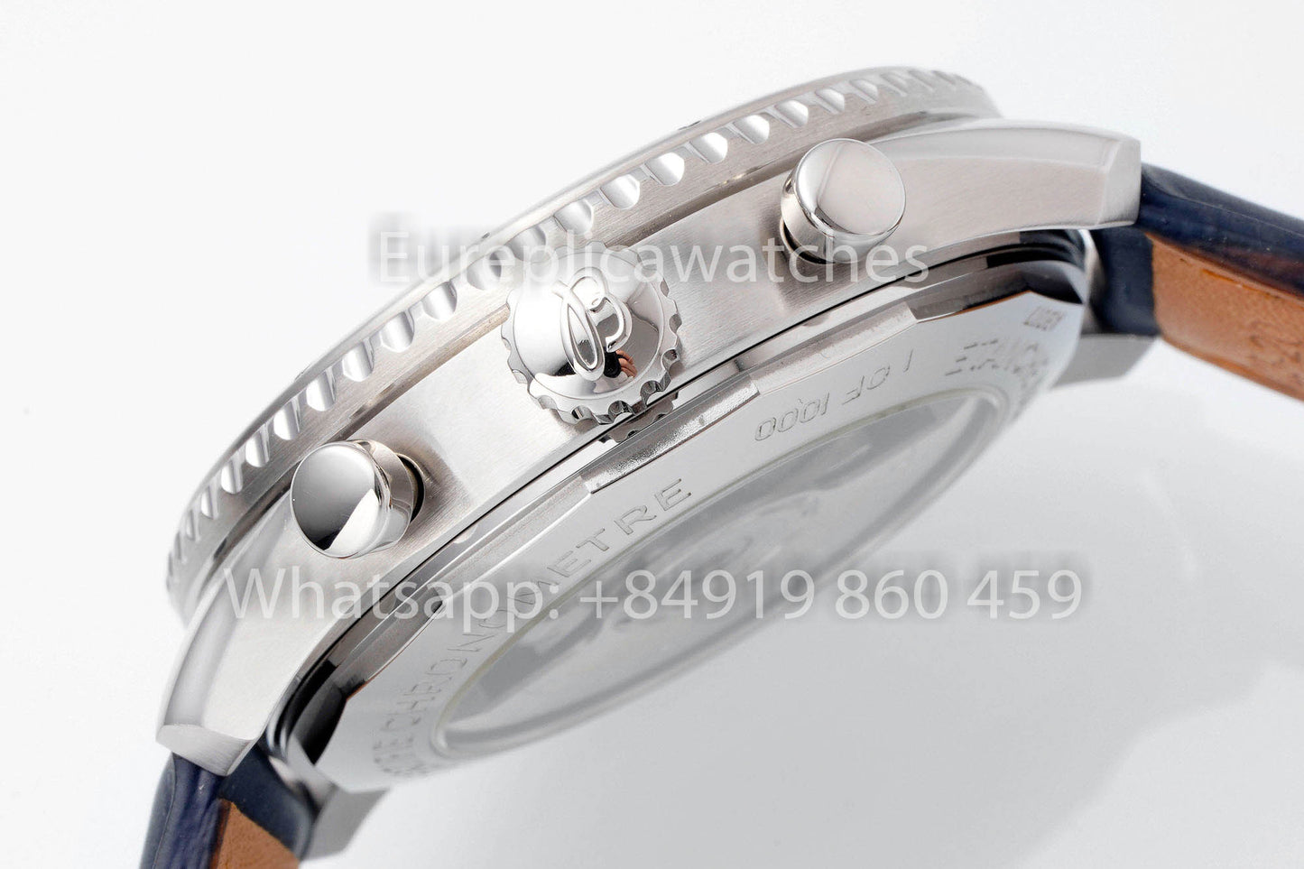 Breitling Aviator AB01194A1B1X1 Cadran Blanc Bracelet Bleu 1:1 Meilleur Clone EF Factory