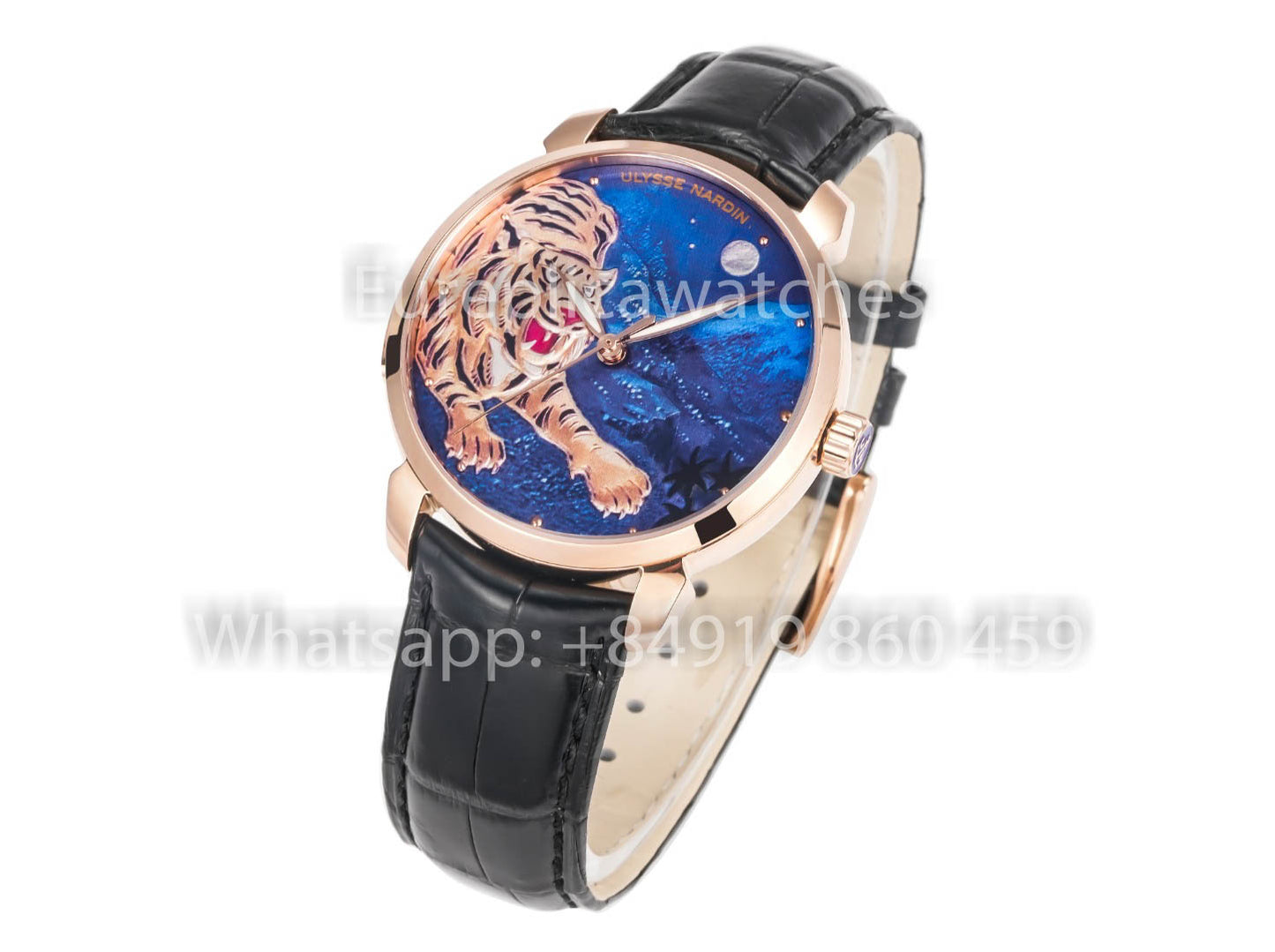 Ulysse Nardin Orologio Classico 40 mm 8152-111LE-9E-TIGER/1A 1:1 Bester Klon
