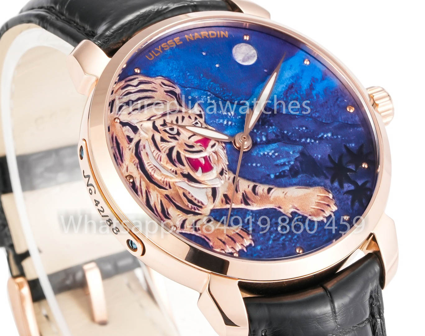 Ulysse Nardin Orologio Classico 40 mm 8152-111LE-9E-TIGER/1A 1:1 Bester Klon