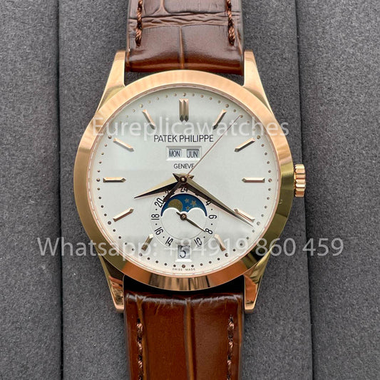 Patek Philippe Complications Annual Calendar 5396G KM Factory 1:1 Best Edition Swiss ETA324S Rose Gold