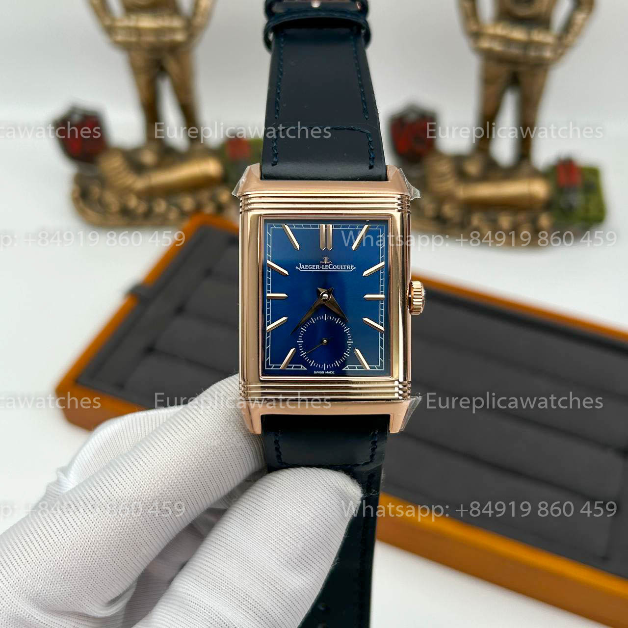 Jaeger-LeCoultre Reverso  Classic Large Duoface  Small Seconds 398258J MG Factory 1:1 Best Clone Rose Gold