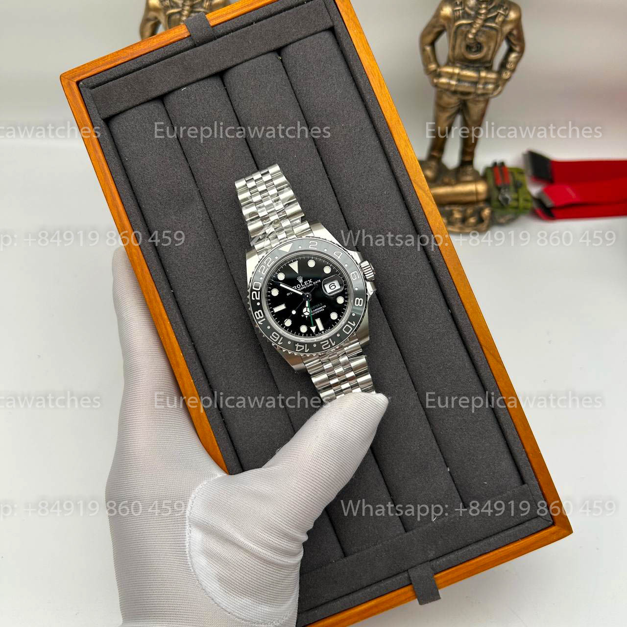 Rolex GMT Master II m126710 Bruce Wayne Batman 1:1 Beste Version VS Fabrik