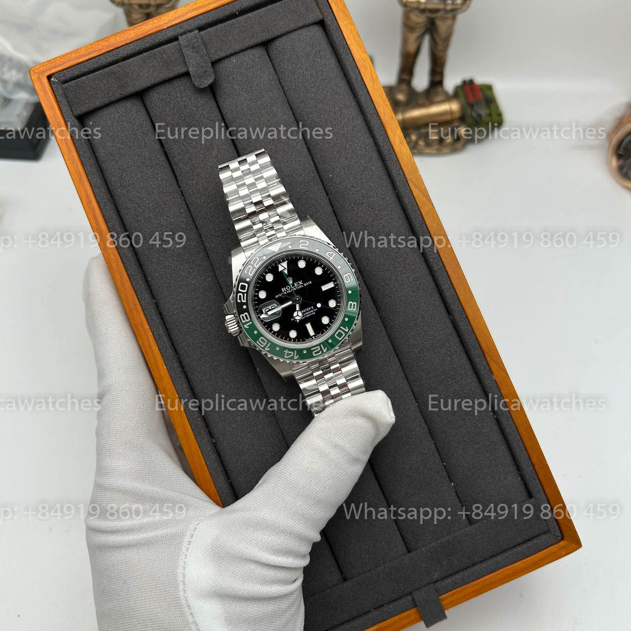 Rolex GMT Master II M126720vtnr-0002 „Sprite Bezel“ Edition 1:1 Beste Version VS Fabrik