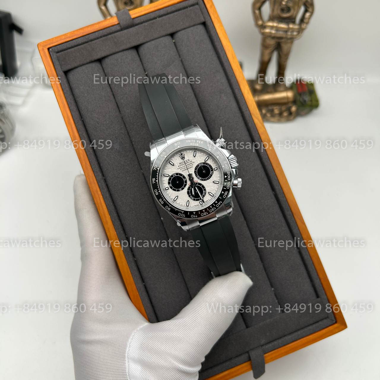 Rolex Cosmograph Daytona m126519 cadran météorite 1:1 Best Edition QF Factory 4131 Mouvement