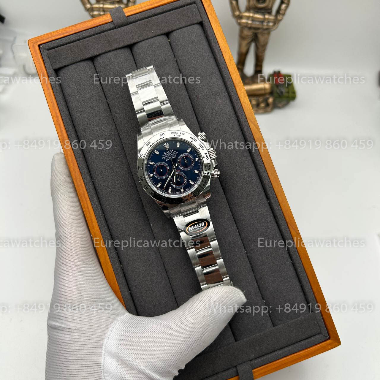 Rolex Cosmograph Daytona M116509-0071 1:1 Meilleure édition BT Factory Cadran bleu