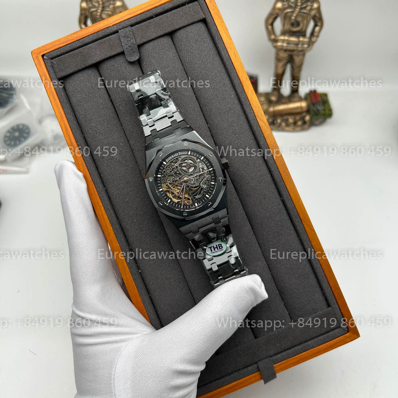 Audemars Piguet Royal Oak 15416 – Céramique noire intégrale, meilleure version 1:1, usine THB