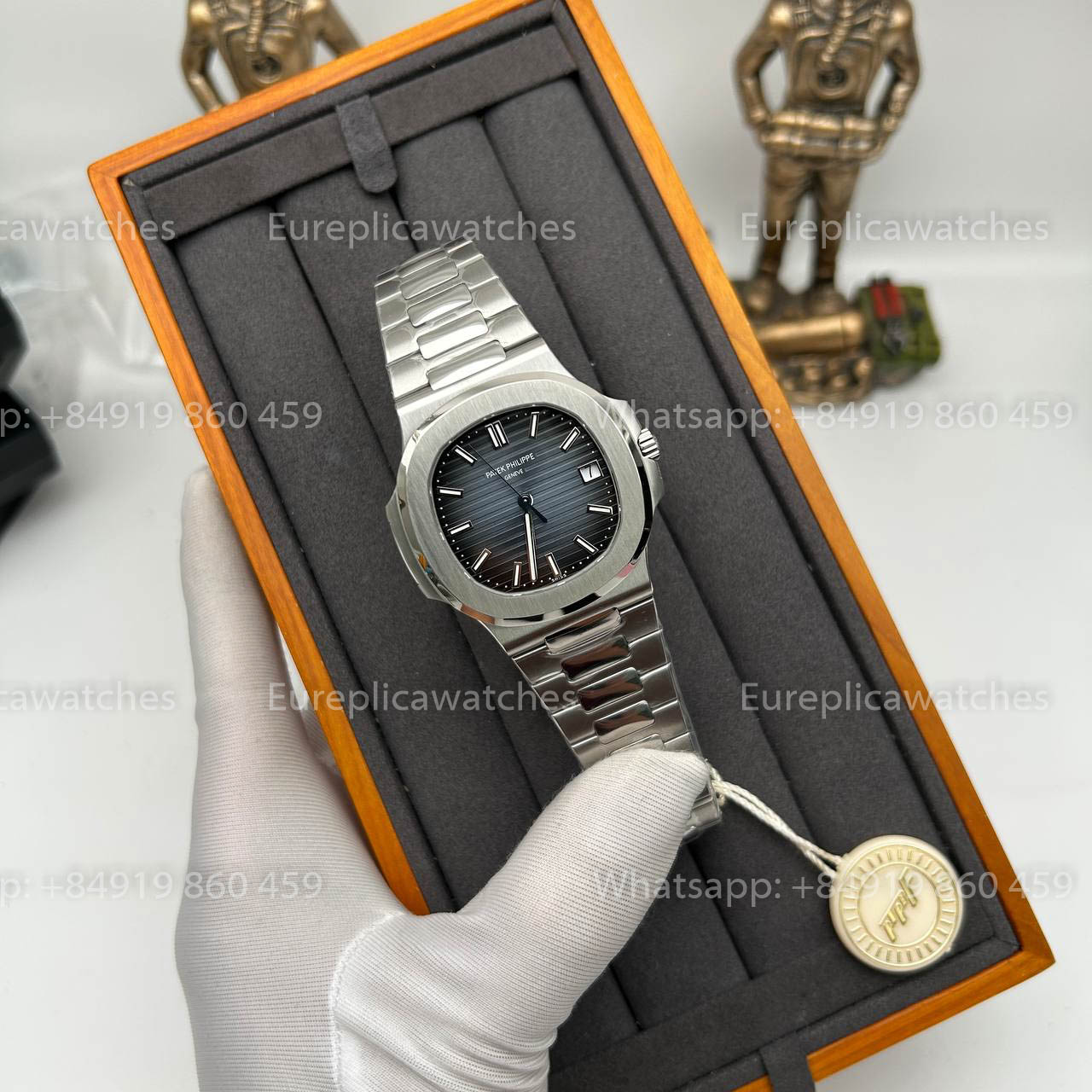 Patek Philippe Nautilus 5811/1G-001 Mise à niveau 1:1 Meilleure version PPF Factory