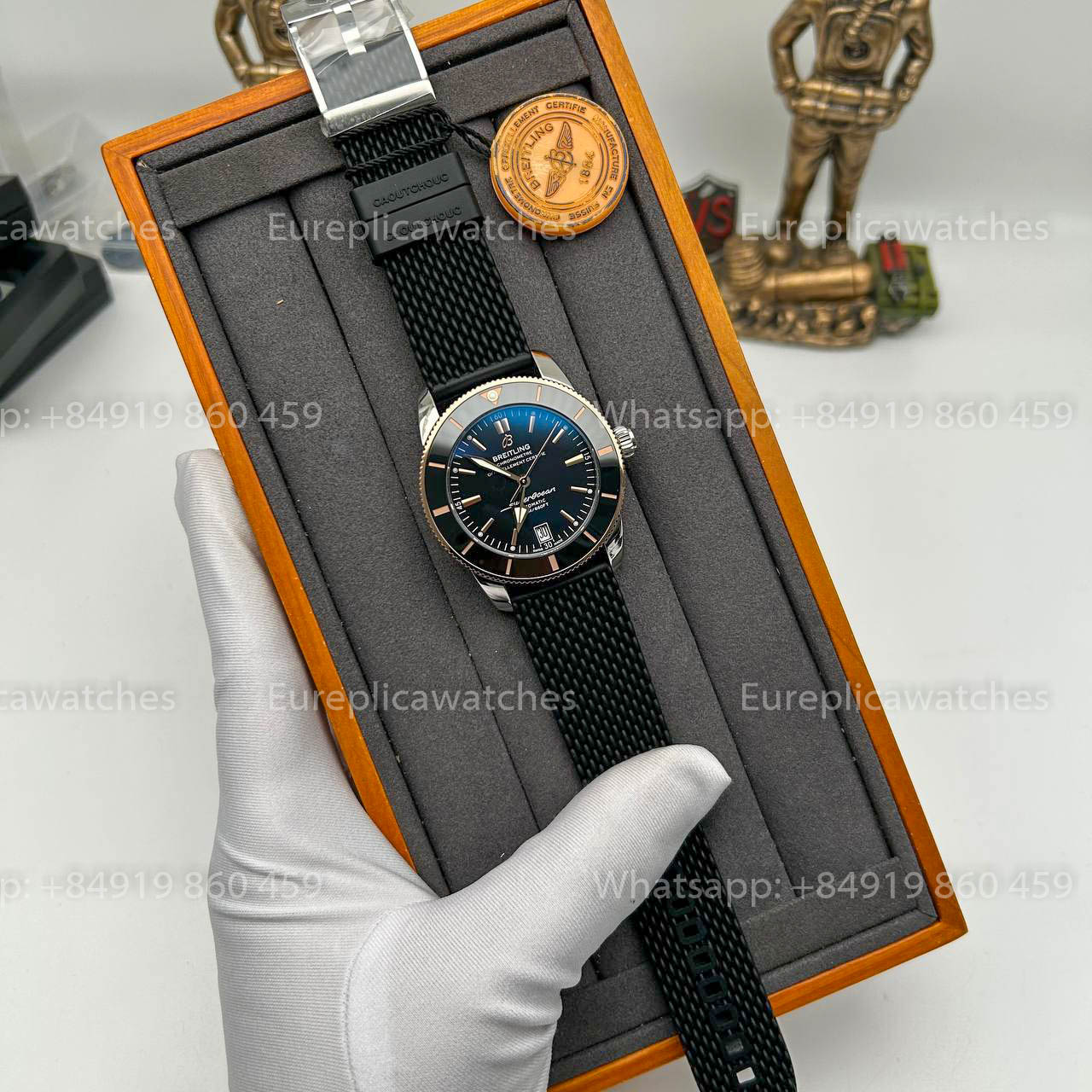 Breitling Superocean Heritage UB2010121B1S1 Édition Best 1:1 Or Rose, réplique BLS Factory