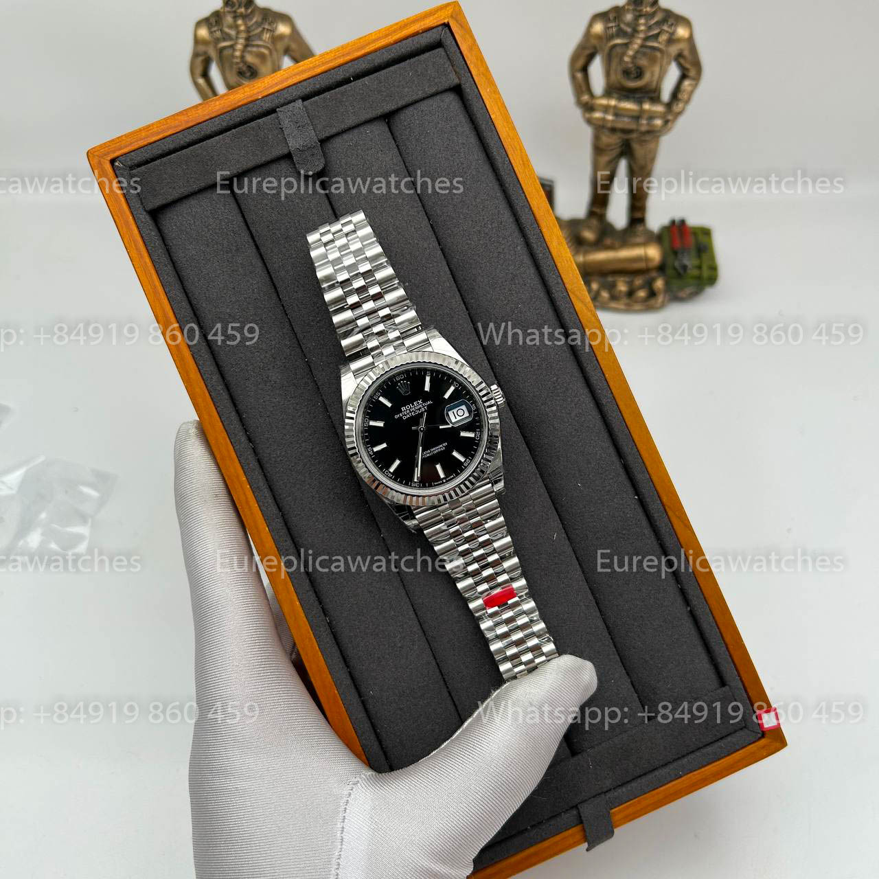 VSF Rolex Datejust 41 M126334 -126334 Cadran Noir 1:1 Meilleure Version VS Factory V2 3235
