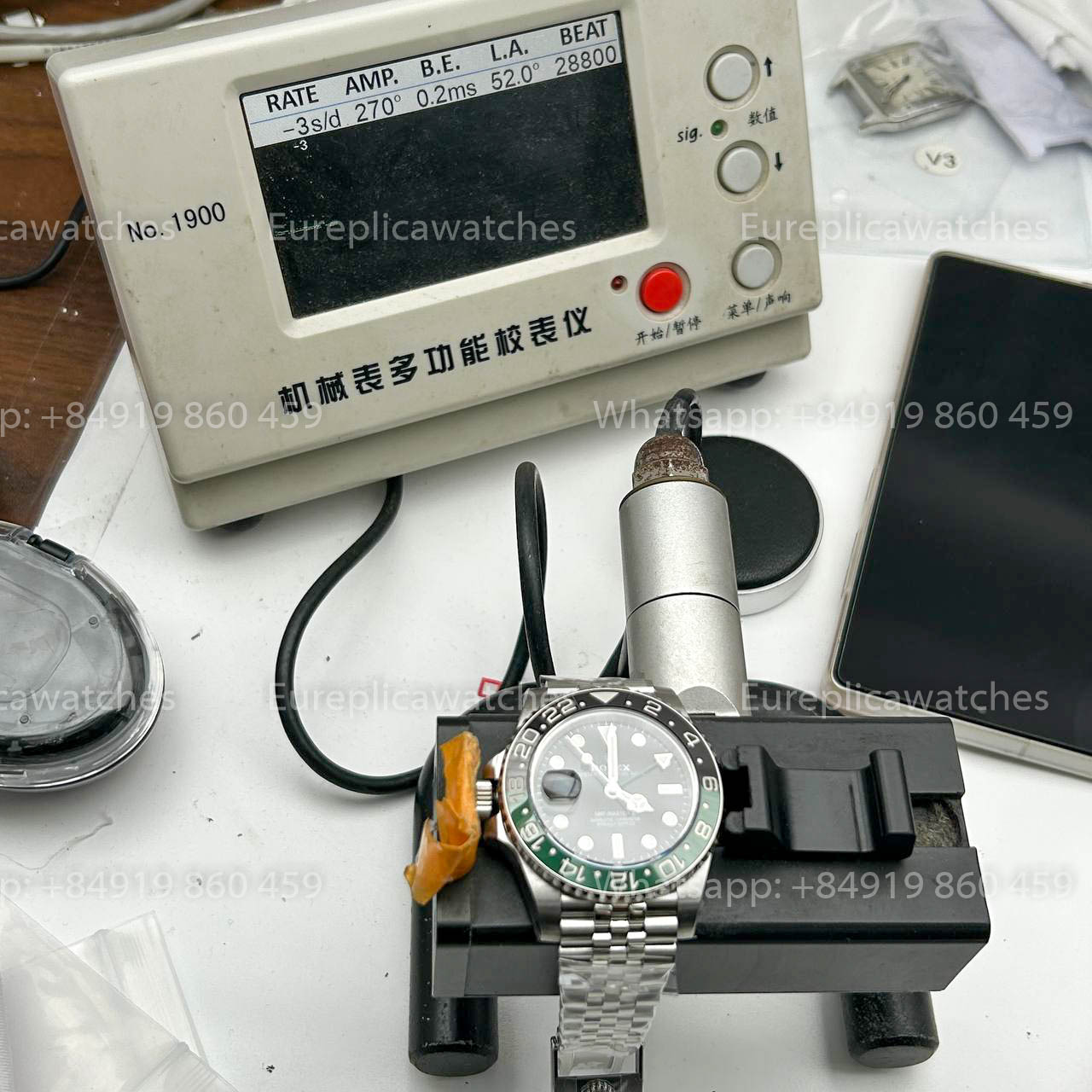 Rolex GMT Master II M126720vtnr-0002 « Sprite Bezel » Édition 1:1 Meilleure version VS usine