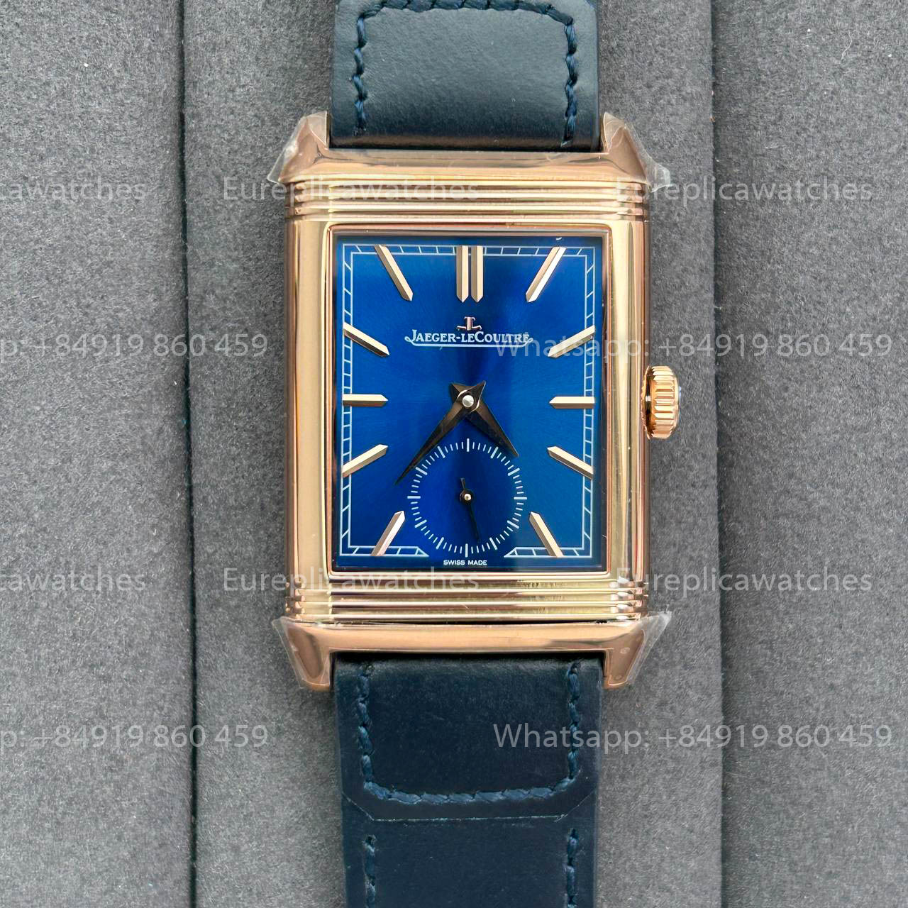 Jaeger-LeCoultre Reverso  Classic Large Duoface  Small Seconds 398258J MG Factory 1:1 Best Clone Rose Gold