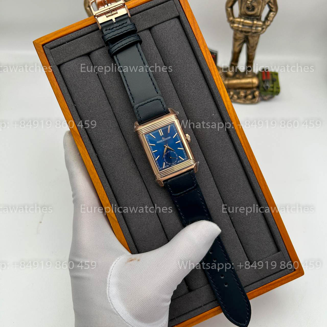 Jaeger-LeCoultre Reverso  Classic Large Duoface  Small Seconds 398258J MG Factory 1:1 Best Clone Rose Gold