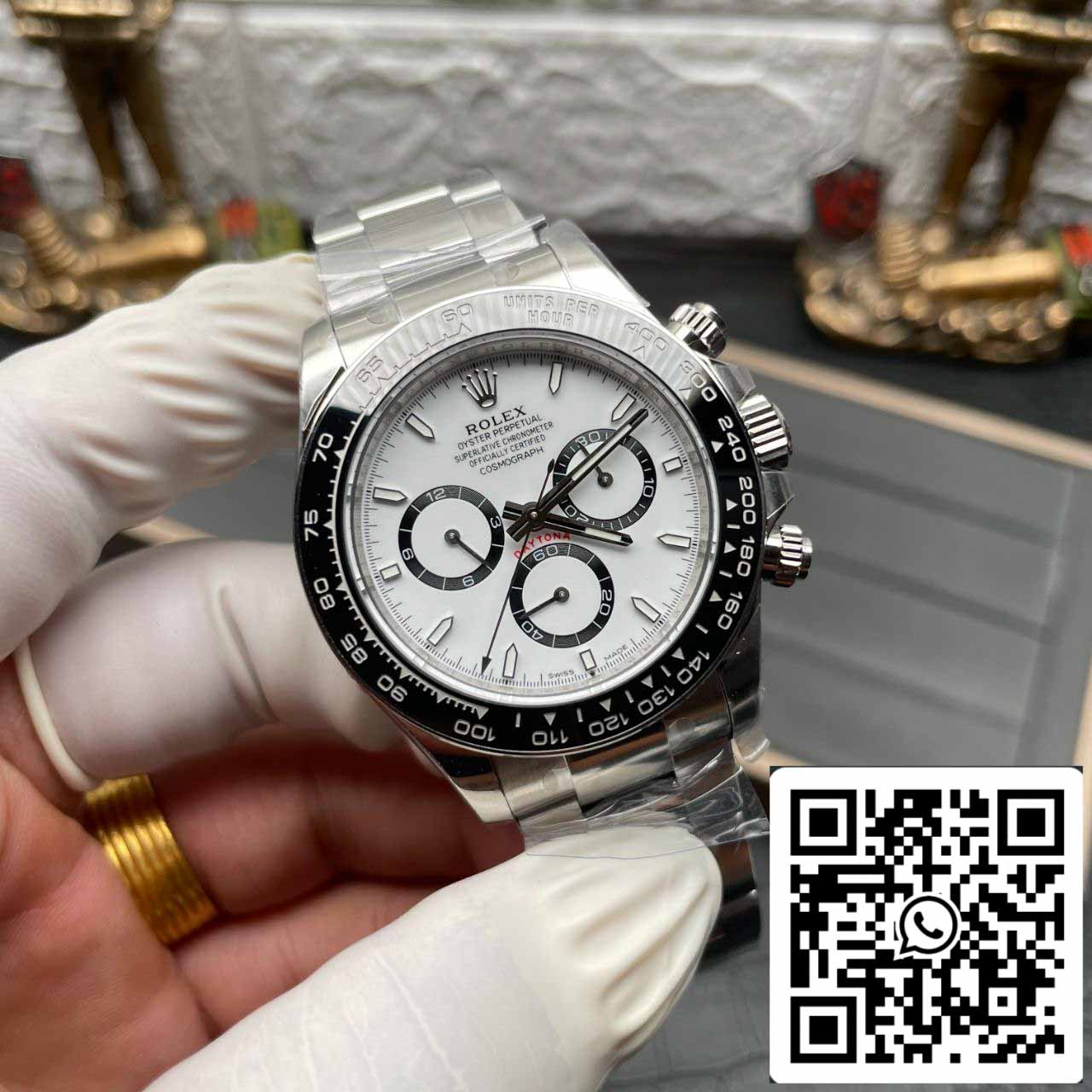 Rolex Cosmograph Daytona m126500ln-0001 1:1 Beste Edition EWE Factory 4131 Uhrwerk