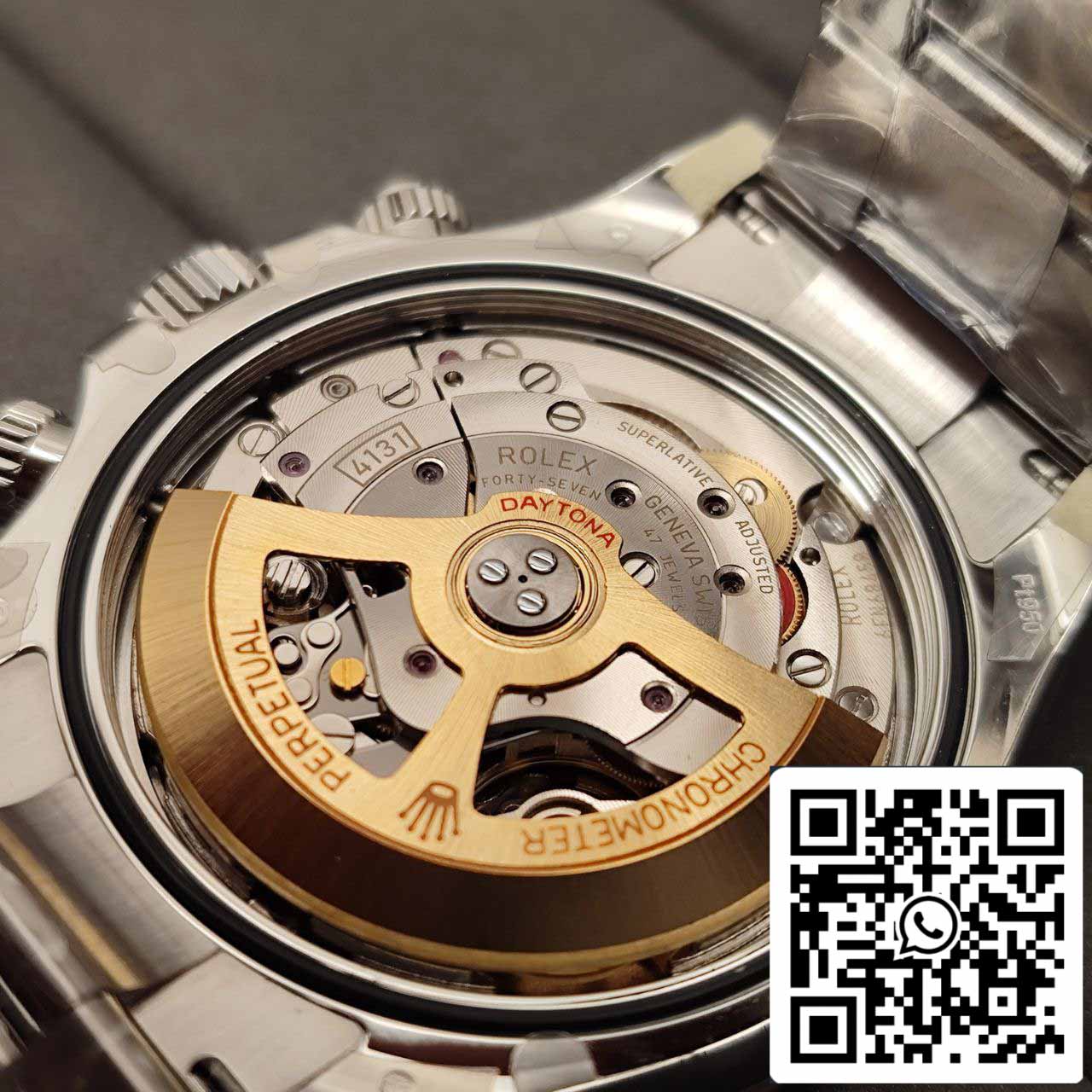 Rolex Cosmograph Daytona m126500ln-0001 1:1 Beste Edition EWE Factory 4131 Uhrwerk