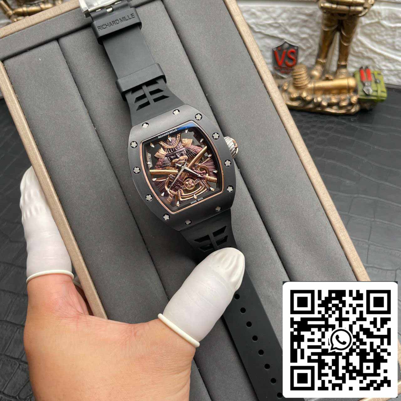 Richard Mille Die Zeit der Samurai RM 47 1:1 Best Edition YS Factory Tourbillon Uhr