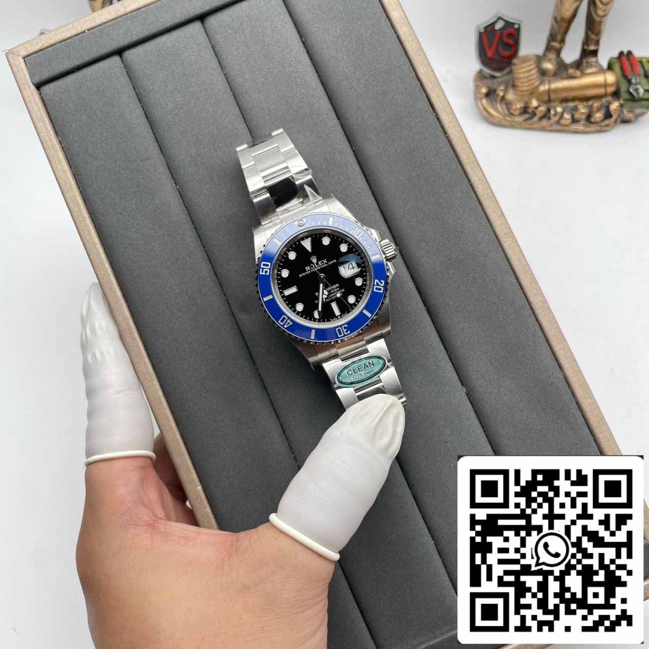 Rolex Submariner M126619lb-0003 41 mm 1:1 Best Edition Clean Factory Blue Lünette