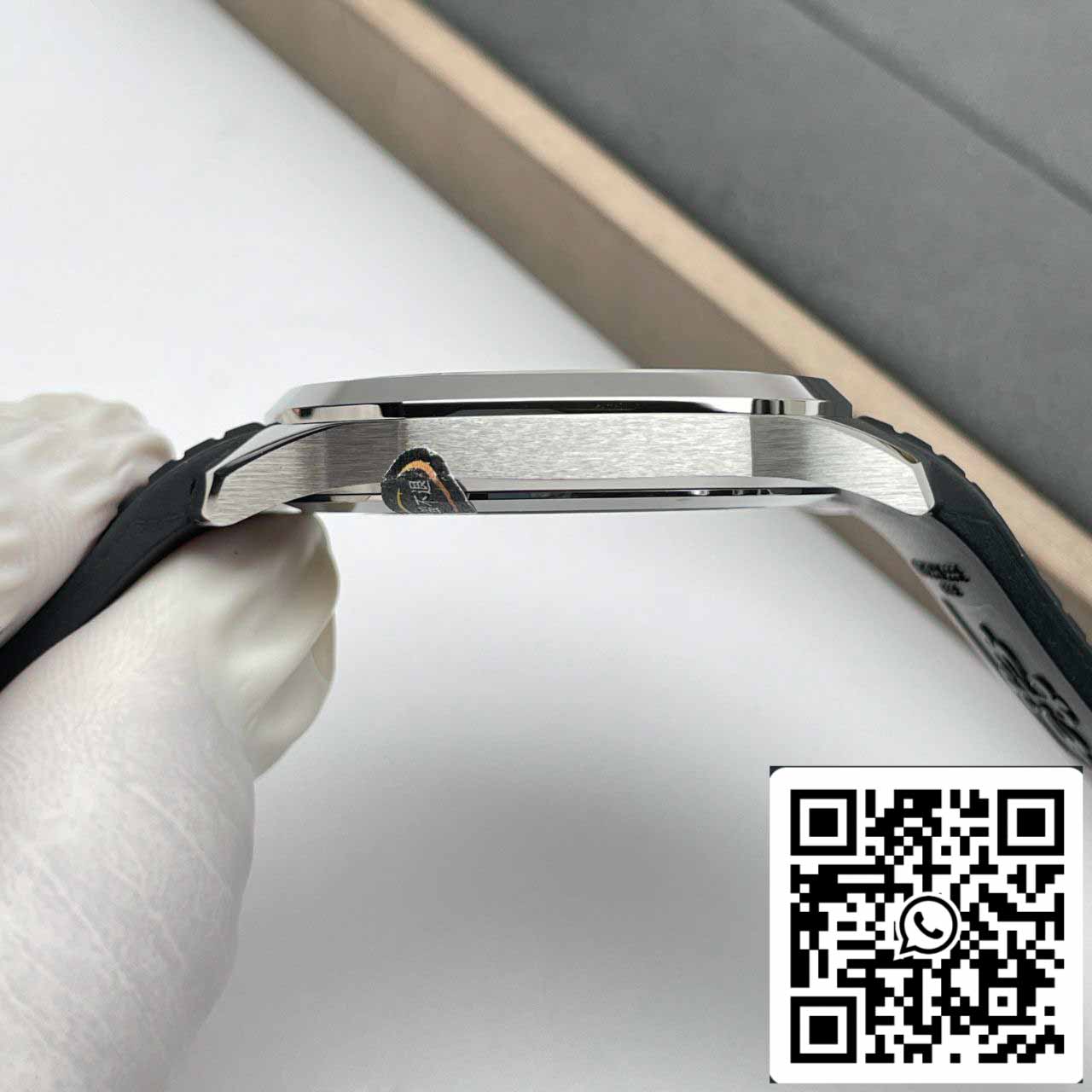 Patek Philippe Aquanaut 5167A-001 1:1 Meilleure édition 3K Factory V2 Version Acier inoxydable