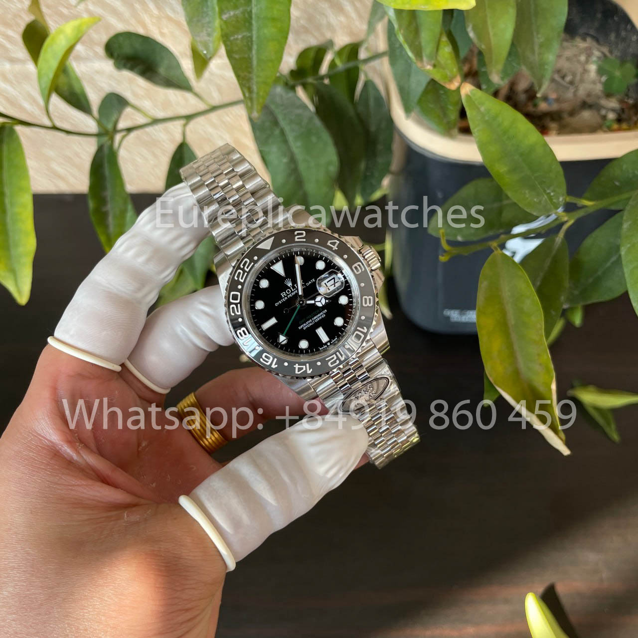 Rolex GMT Master II m126710grnr-0003 Bruce Wayne Batman 1:1 Bester Klon, saubere Fabrik 2025