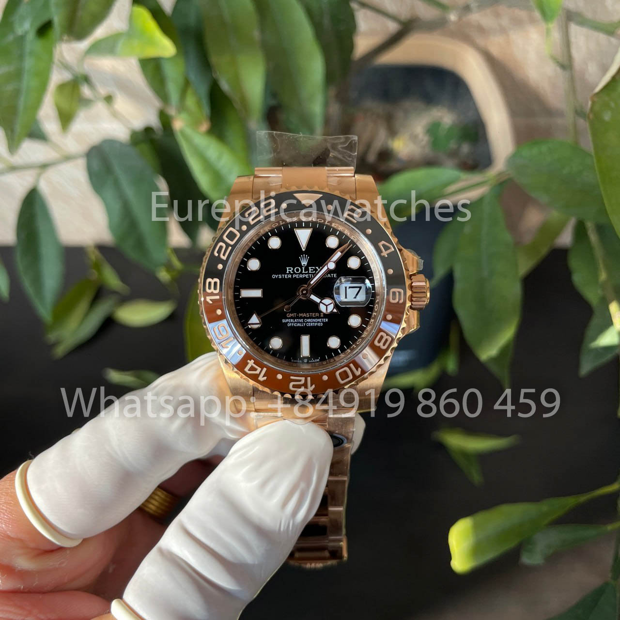 Rolex GMT Master II M126715CHNR-0001 1:1 Bester Klon, saubere Fabrik, neueste Version 2025