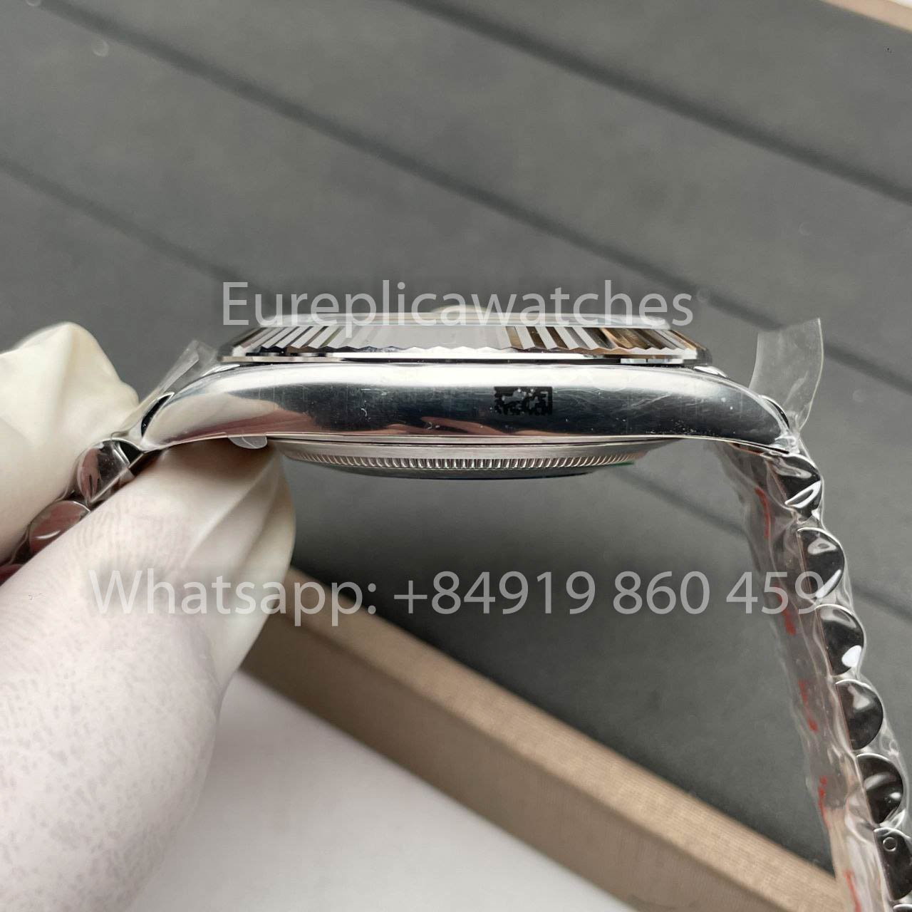 Rolex Datejust 41 Montre automatique pour homme avec cadran vert menthe 126334-0030 Meilleure édition 1:1 CF