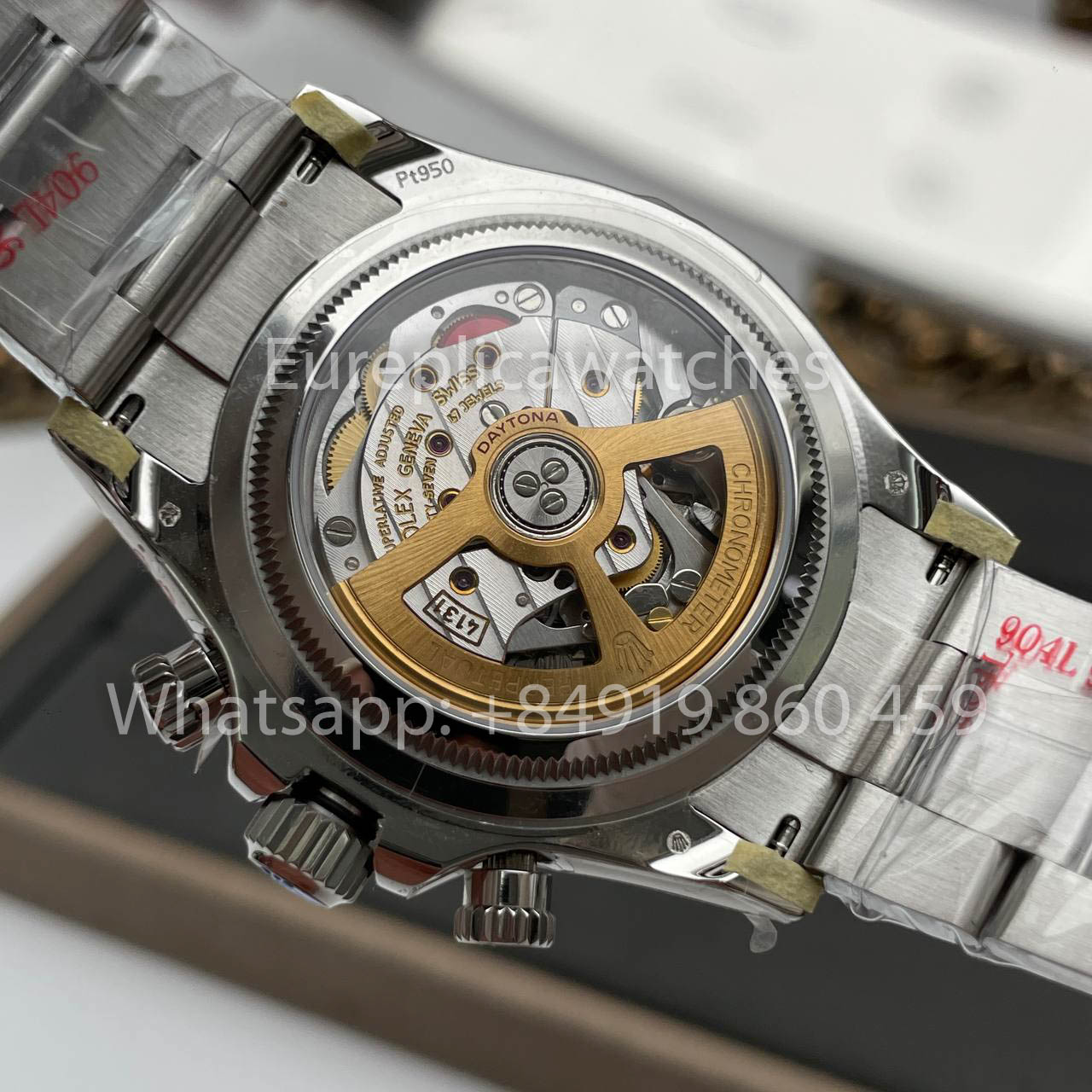 Rolex Cosmograph Daytona m126506 Arabic Numeral Ice Blue Dial 1:1 Best Clone QF Factory