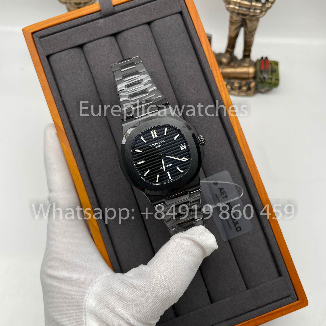 [AET modifiziert] Patek Philippe Nautilus 5711 Keramik schwarzes Zifferblatt 1:1 Beste Edition