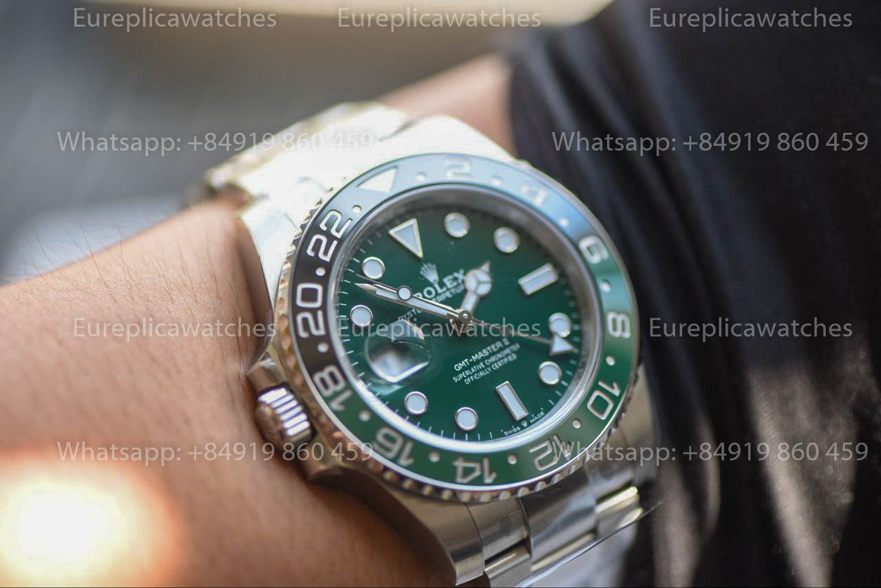 Rolex GMT Master II M126729VTNR Oyster Strap „Sprite Bezel“ Edition 1:1 Beste Version VS Fabrik