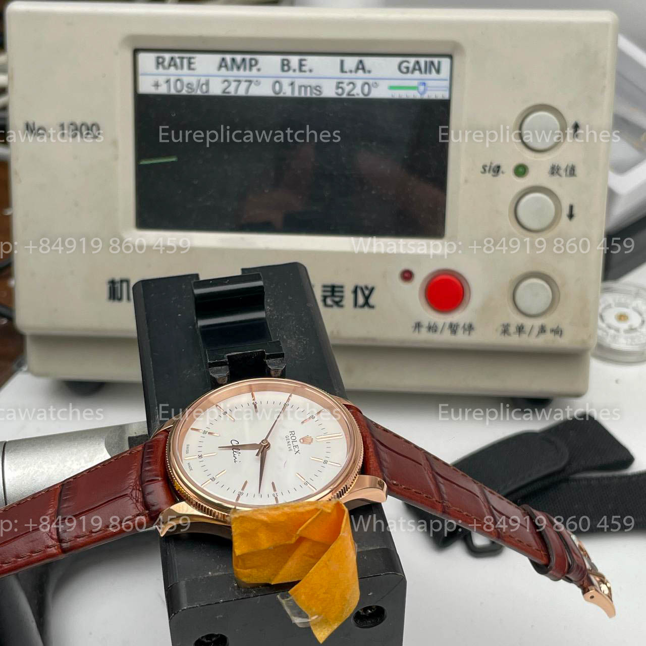 Rolex Cellini 50505 MKS Factory 1:1 Best Edition Swiss ETA3132 Weißes Zifferblatt