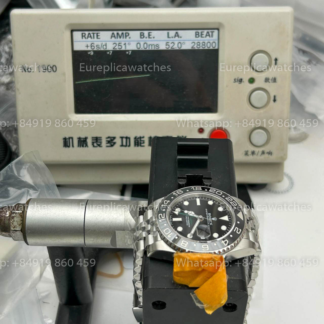 Rolex GMT Master II m126710 Bruce Wayne Batman 1:1 Beste Version VS Fabrik