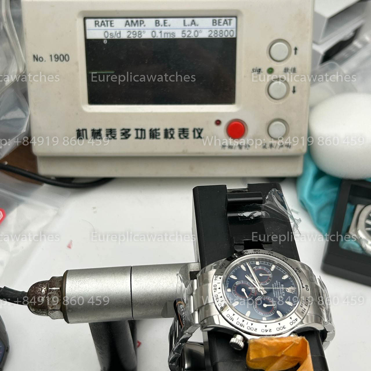 Rolex Cosmograph Daytona M116509-0071 1:1 Meilleure édition BT Factory Cadran bleu