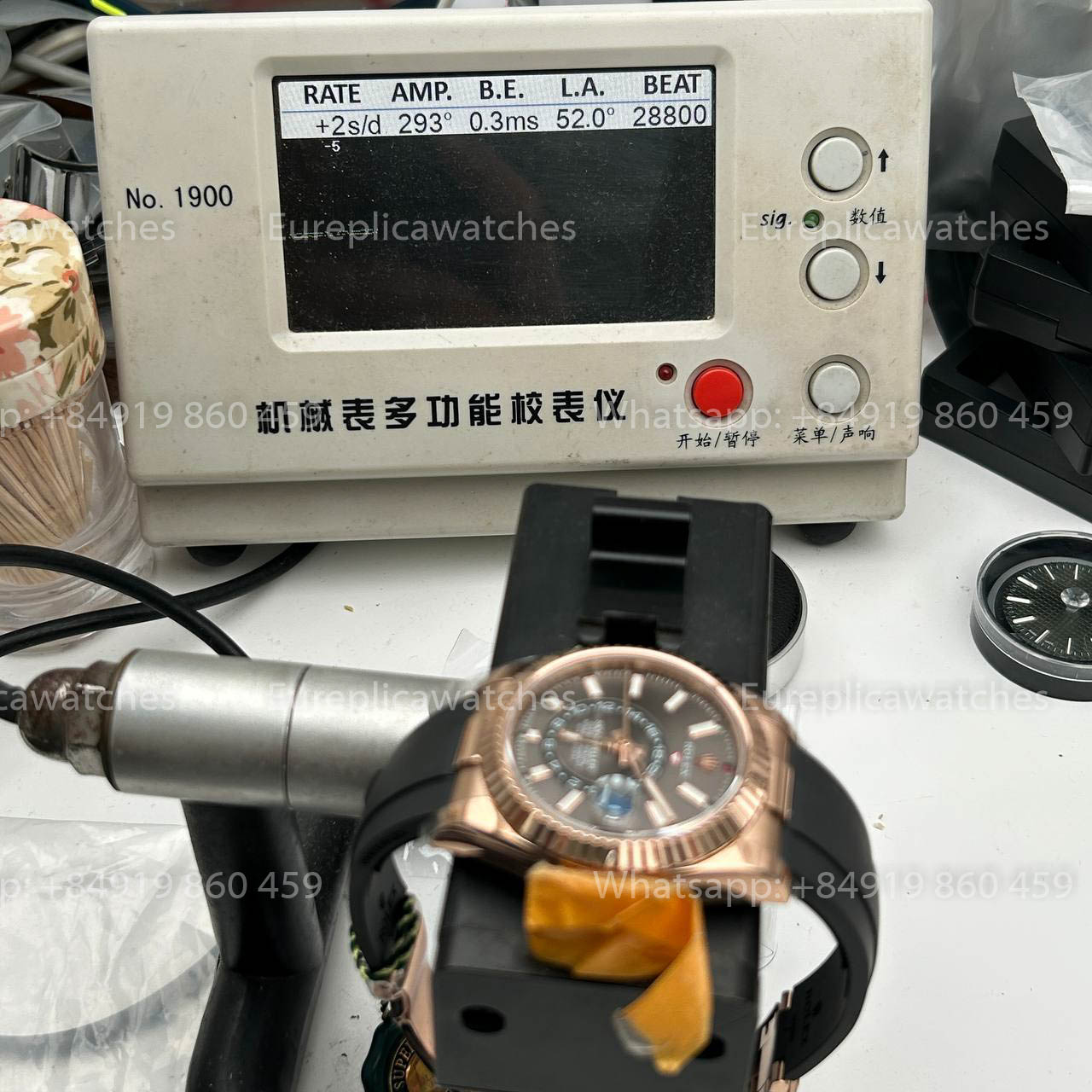 Rolex Oyster Perpetual Sky-Dweller M336239 Cadran Gris Or Rose 1:1 Meilleur Clone ZF Factory 190 grammes