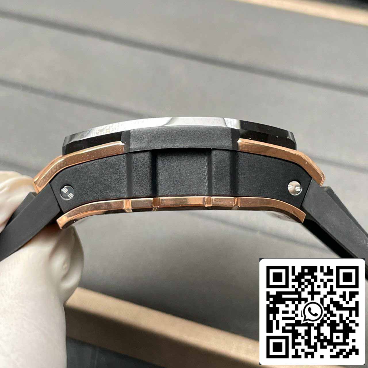 Hublot Big Bang Titanium 641.OM.0183.LR 1:1 Best Edition BBF Factory Or Rose Cadran Gris Noir