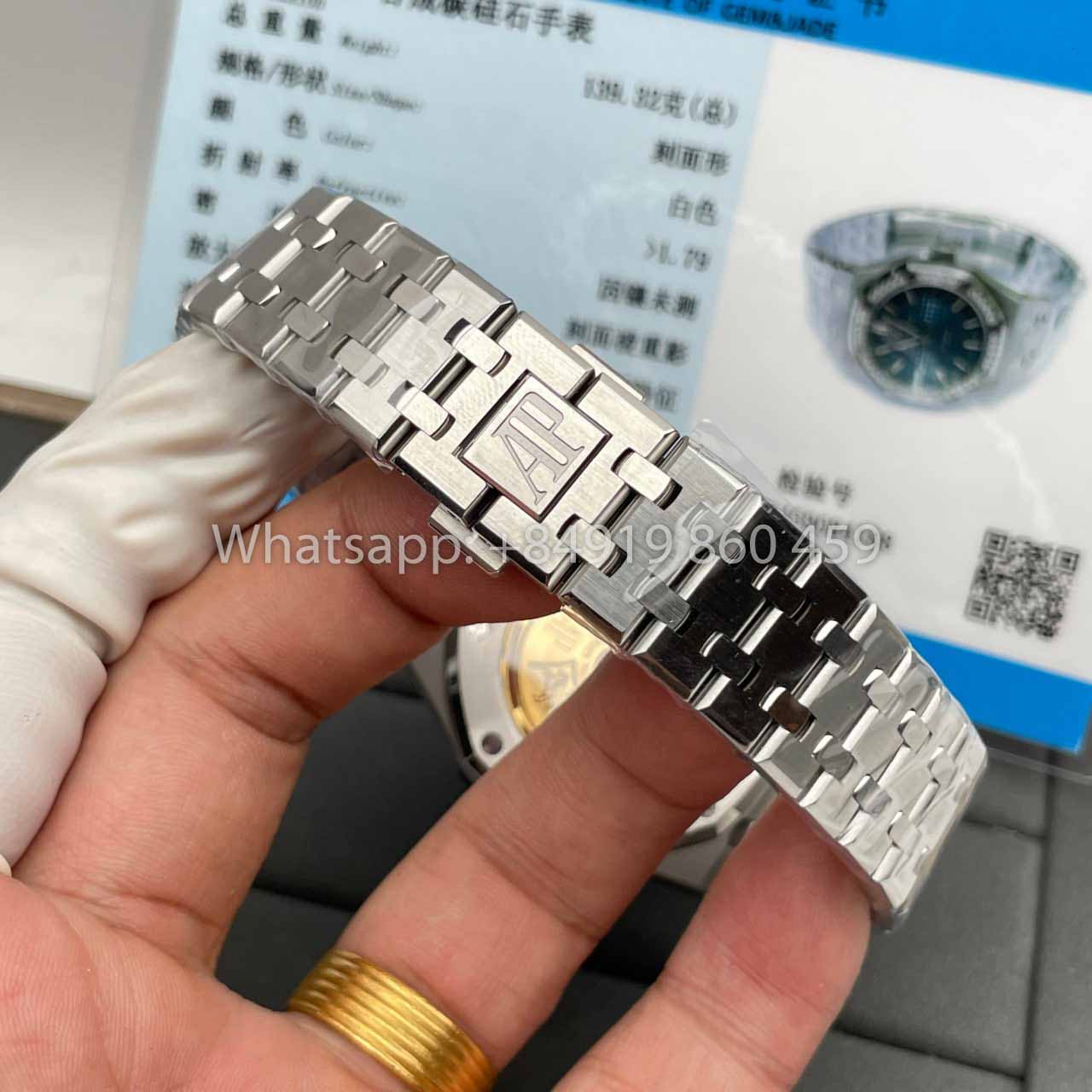 Audemars Piguet 15451ST.ZZ.1256ST.02 APS Factory Custom Moissanite Stone 1:1 Bester Klon