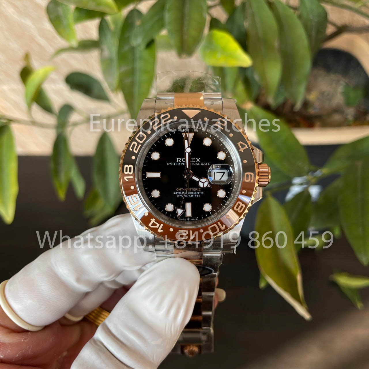 Rolex GMT Master II M126711chnr-0002 1:1 Bester Klon, saubere Fabrik, neueste Version 2025