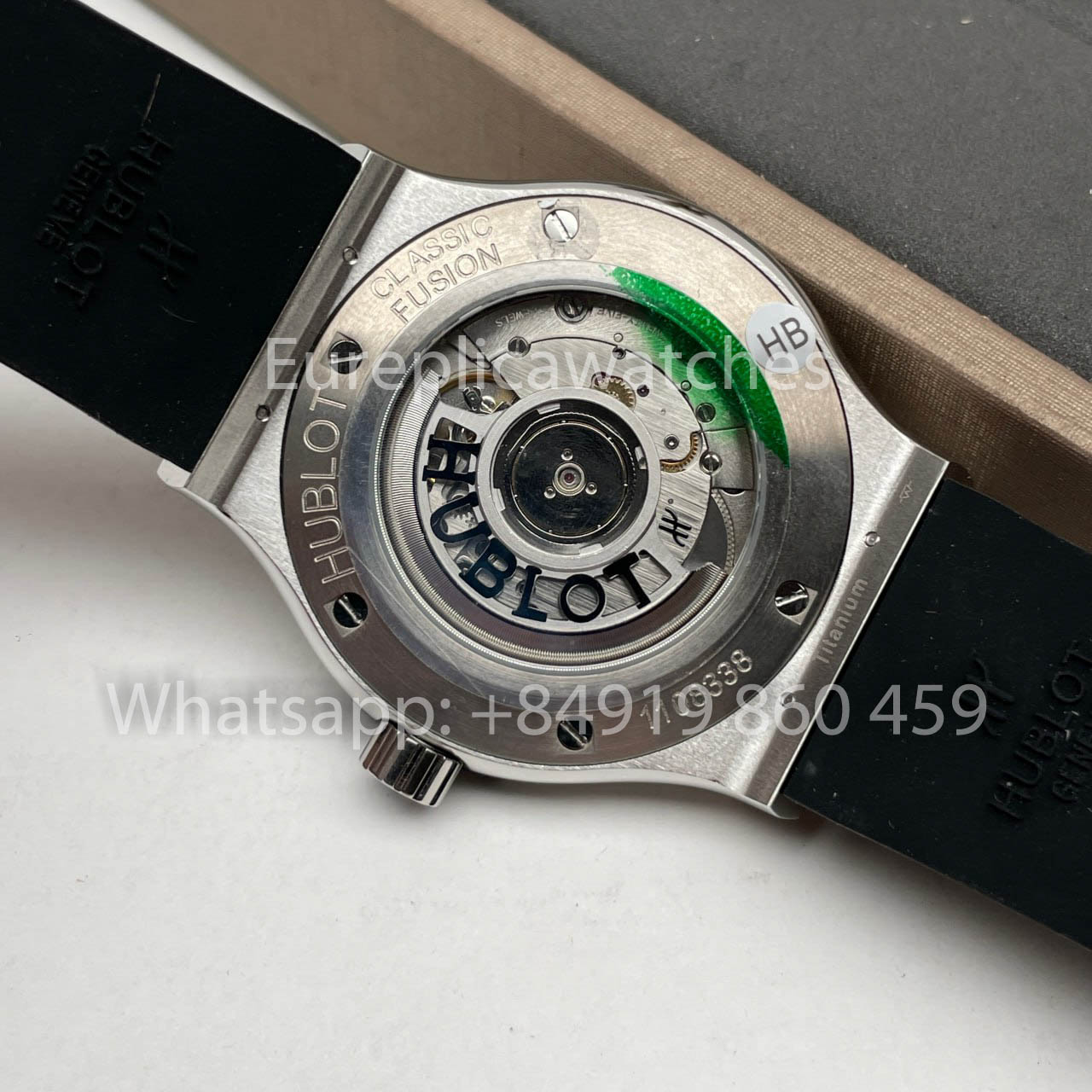 Hublot Classic Fusion 542.NX.1171.RX 42MM 1:1 Meilleure édition HB Factory Cadran noir