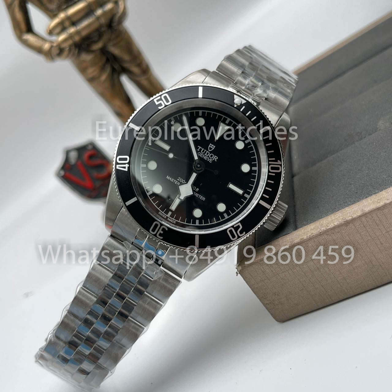 Tudor Monochrome Black Bay 1:1 Bester Klon GR Factory Schwarze Lünette