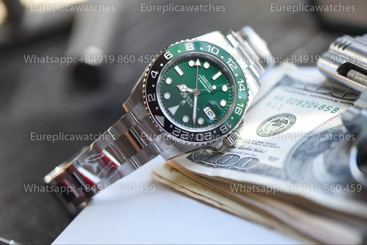 Rolex GMT Master II M126729VTNR Oyster Strap „Sprite Bezel“ Edition 1:1 Beste Version VS Fabrik