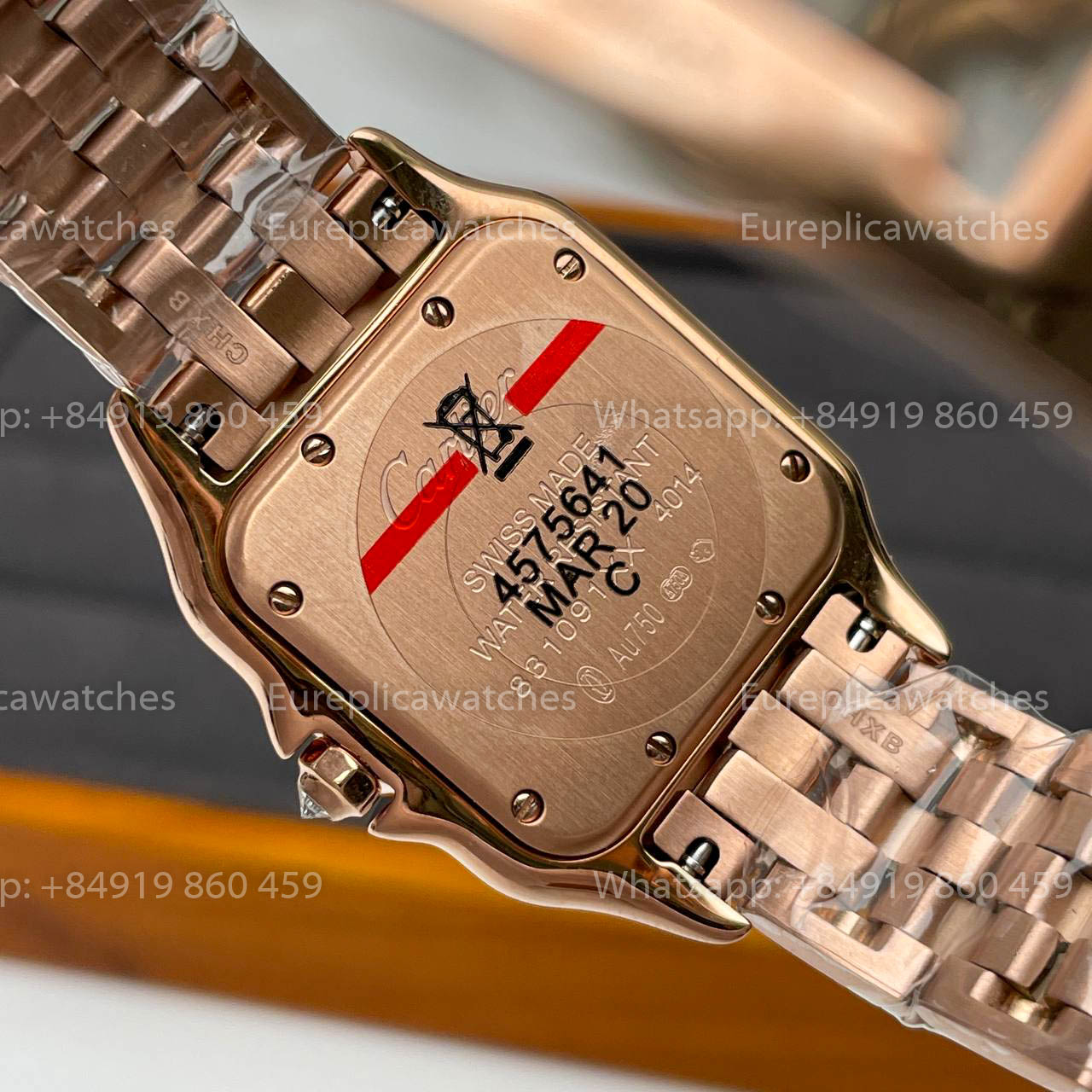 Panthere De Cartier WJPN0009 27MM 1:1 Best Edition BV Factory Rose Gold