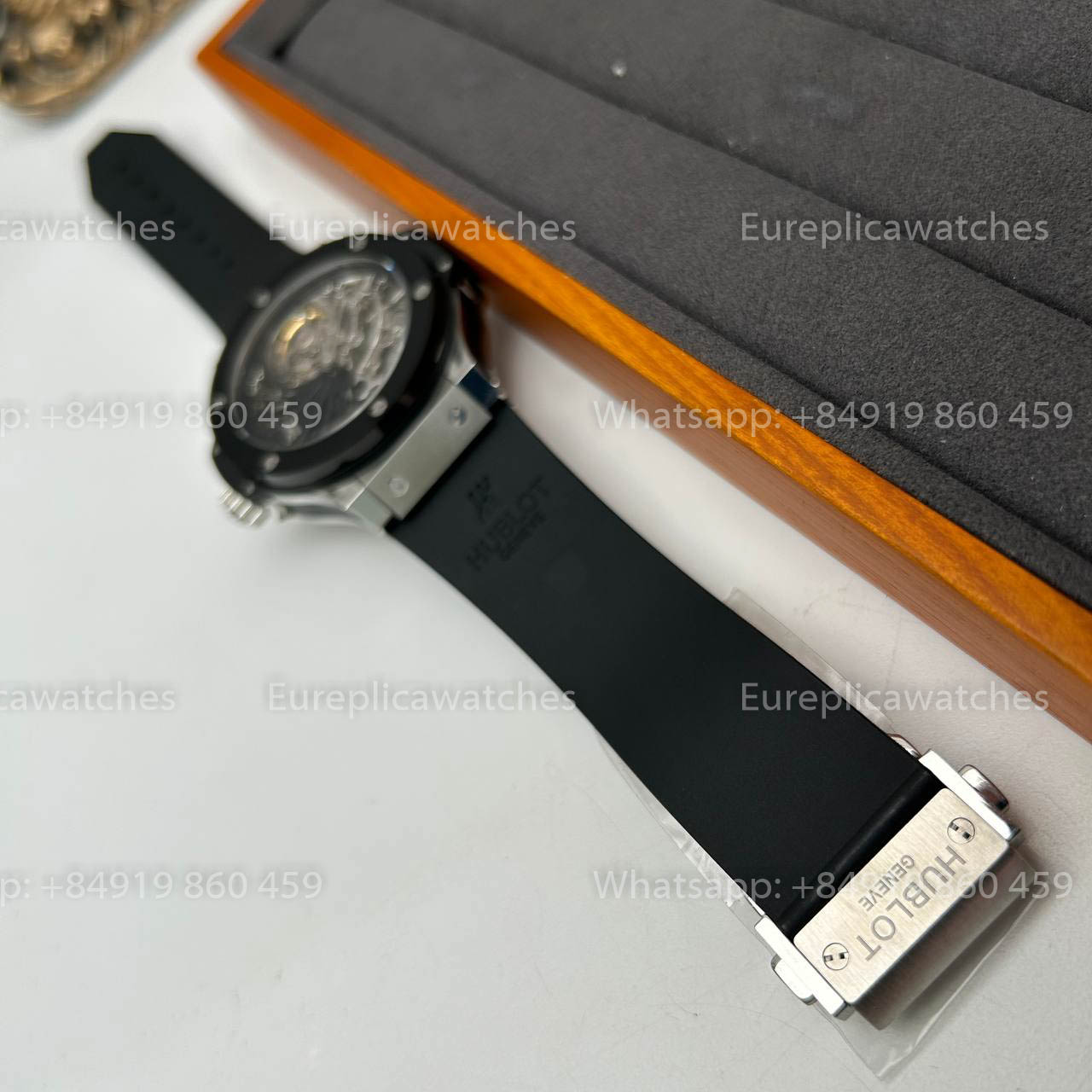 Hublot Big Bang Hollow Tourbillon 1:1 Best Version Ceramic Bezel Skeleton Dial